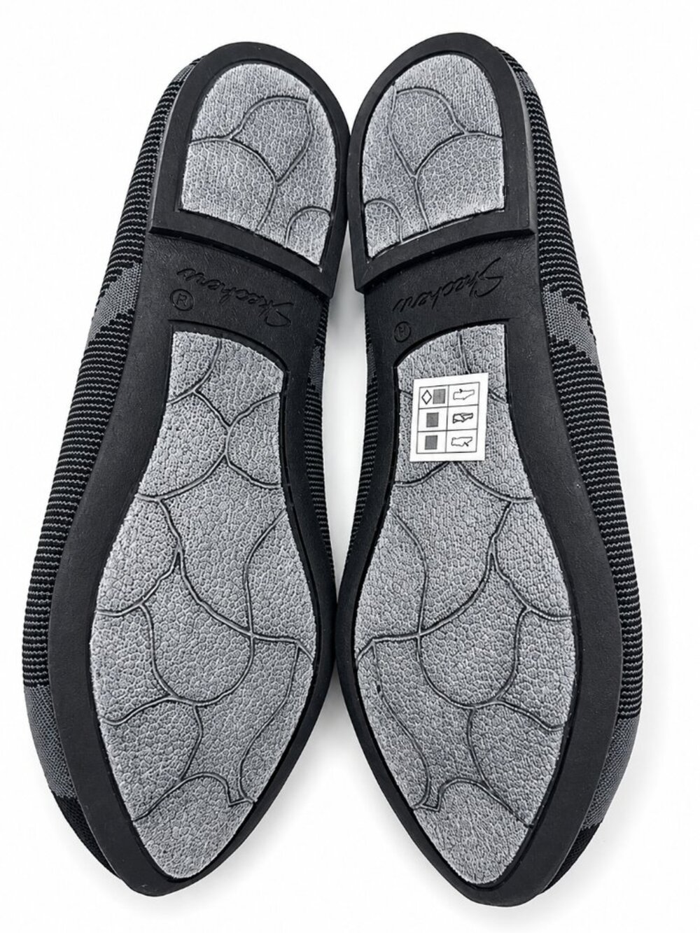 Skechers StretchFit Cleo-Wham Ballet Flats Size 9.5 Black/Charcoal NWOT - Picture 15 of 16